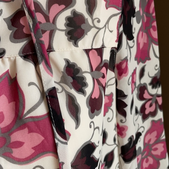 Loft Peasant Flower Dress XS - Picture 3 of 12